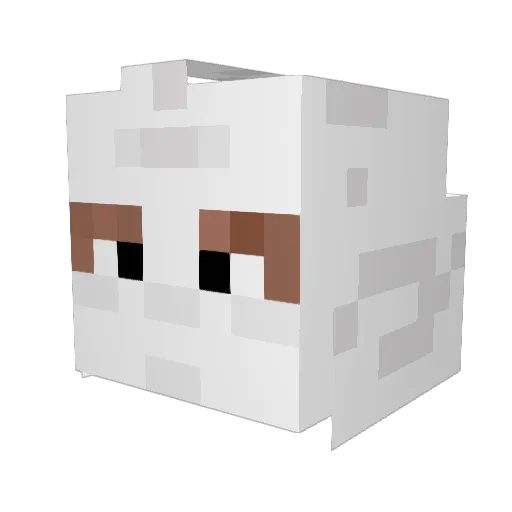 BreadMaker169 Minecraft avatar head, 3D render