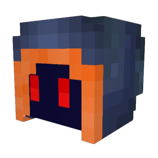 BreadMinted2 Minecraft avatar head, 3D render