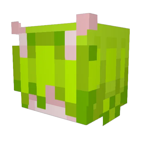 BreadRawr Minecraft avatar head, 3D render