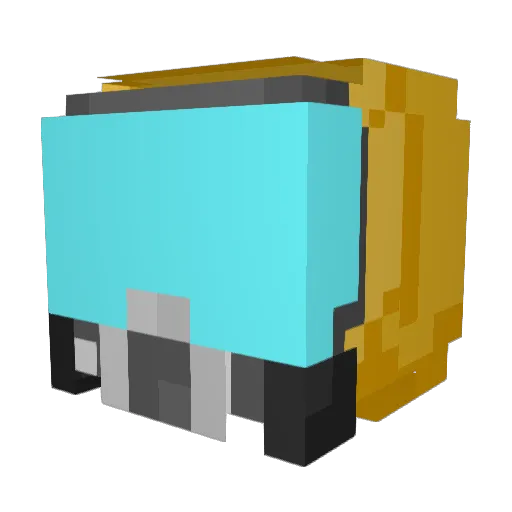 Bread_Boy_111 Minecraft avatar head, 3D render