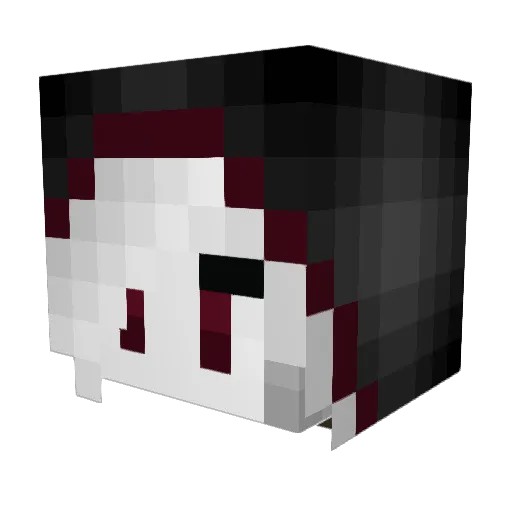 Bread_Crisper Minecraft avatar head, 3D render