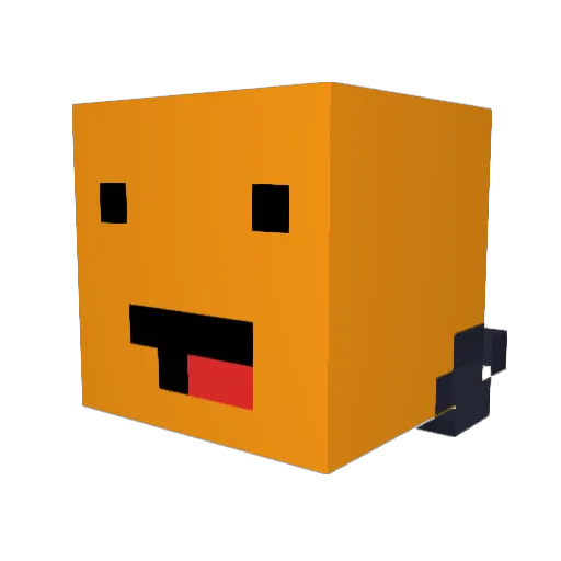 Bread_Dude Minecraft avatar head, 3D render