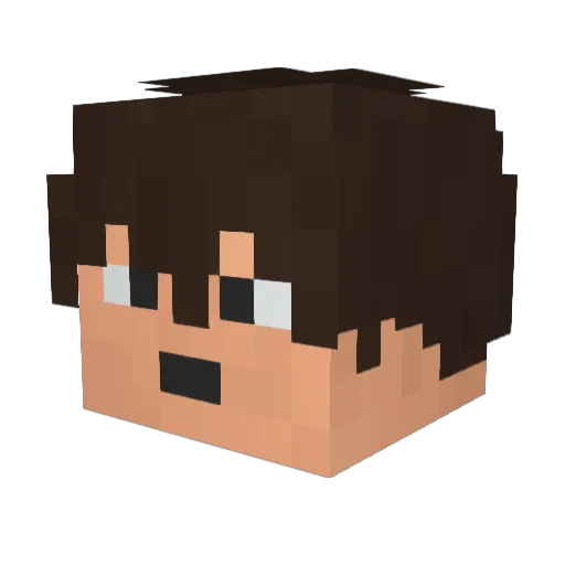 Bread_Lord69 Minecraft avatar head, 3D render