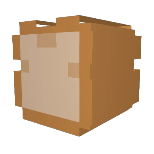 Breadam76 Minecraft avatar head, 3D render