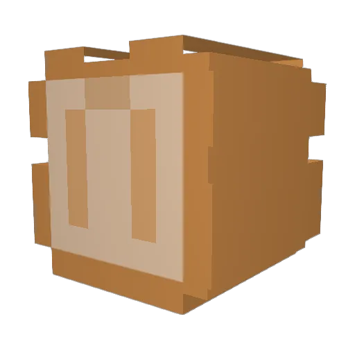 BreaddPriest Minecraft avatar head, 3D render