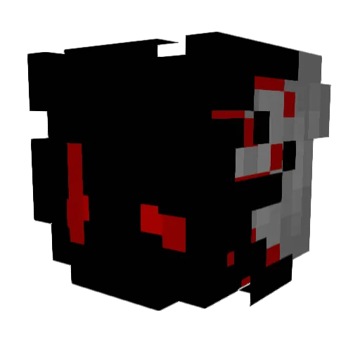 BreadedYT Minecraft avatar head, 3D render