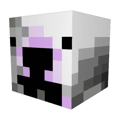 Breadgriffin Minecraft avatar head, 3D render