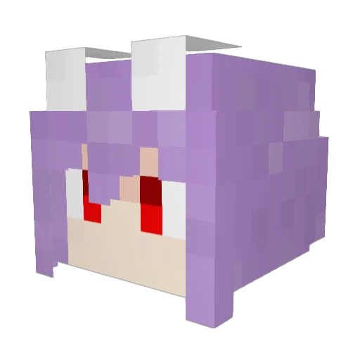 Breadman010 Minecraft avatar head, 3D render