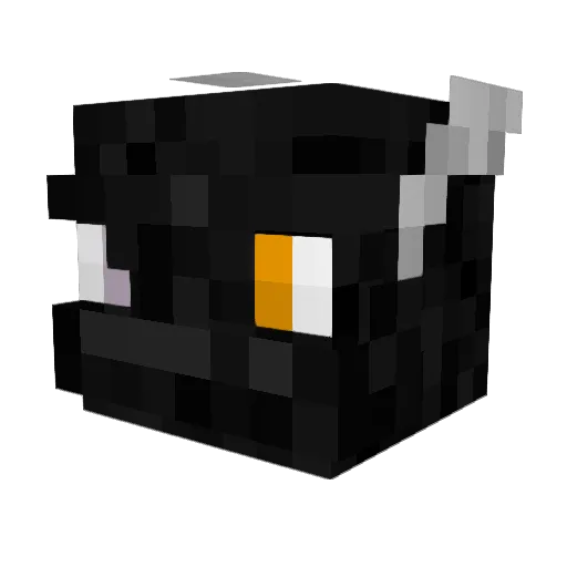 Breadman_X Minecraft avatar head, 3D render