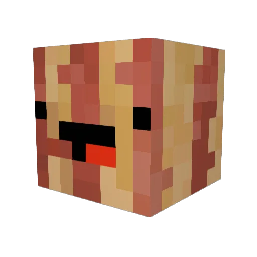 Breakfast_Beast Minecraft avatar head, 3D render