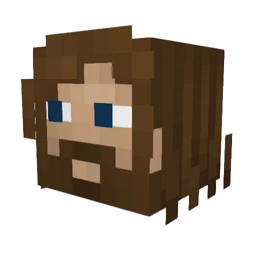 Breakfast_Sticks Minecraft avatar head, 3D render