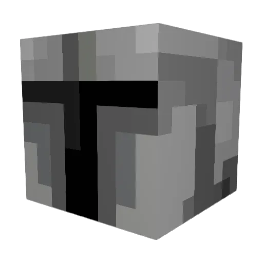 BreaknMyBack Minecraft avatar head, 3D render