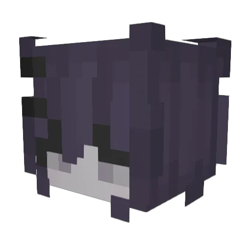 Breare Minecraft avatar head, 3D render