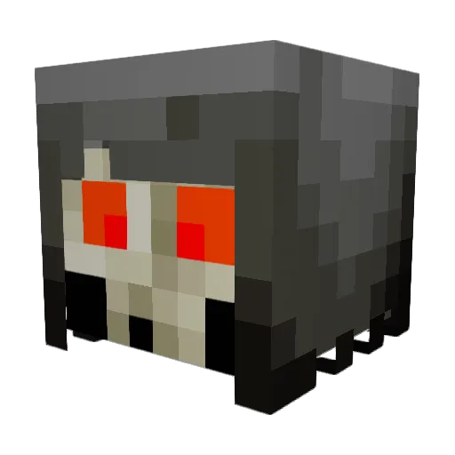 BreckenMan Minecraft avatar head, 3D render
