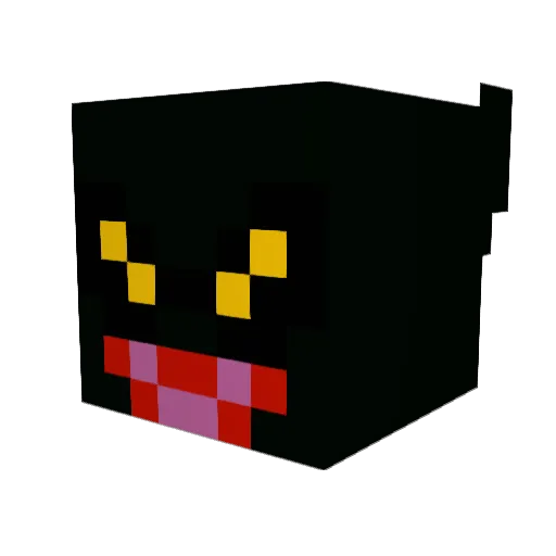 Bred8 Minecraft avatar head, 3D render