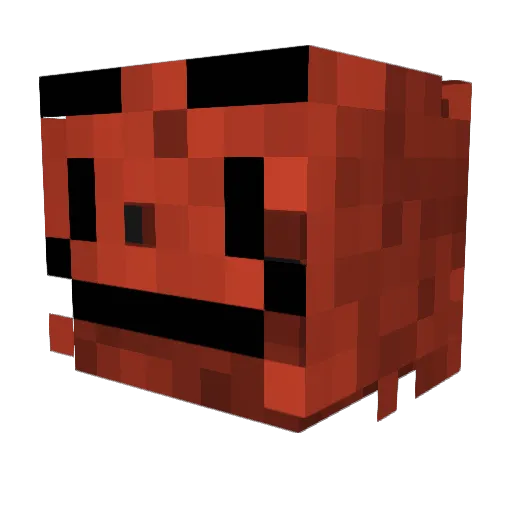 BreddyCrumbles Minecraft avatar head, 3D render