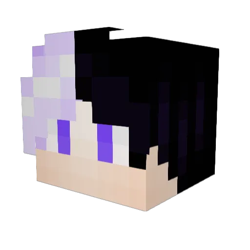 BreezeAutumn Minecraft avatar head, 3D render