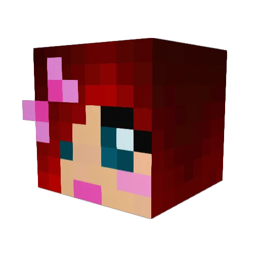 BreezeBrew Minecraft avatar head, 3D render