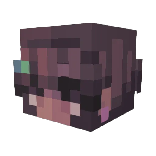 BreezyLevi Minecraft avatar head, 3D render