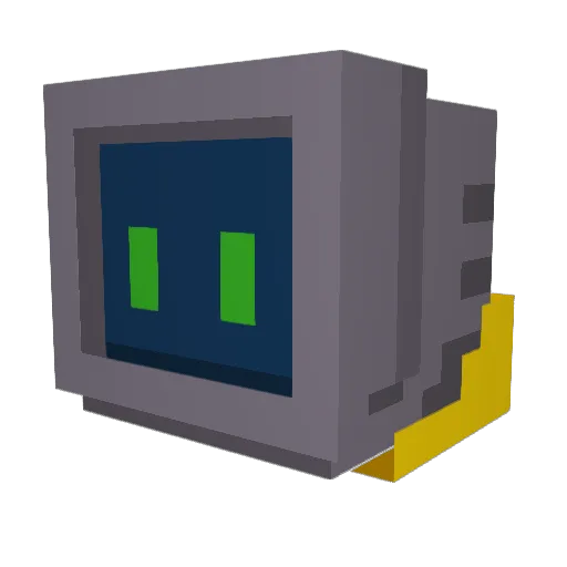 BreezyTulip2 Minecraft avatar head, 3D render