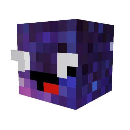 BreezyType Minecraft avatar head, 3D render