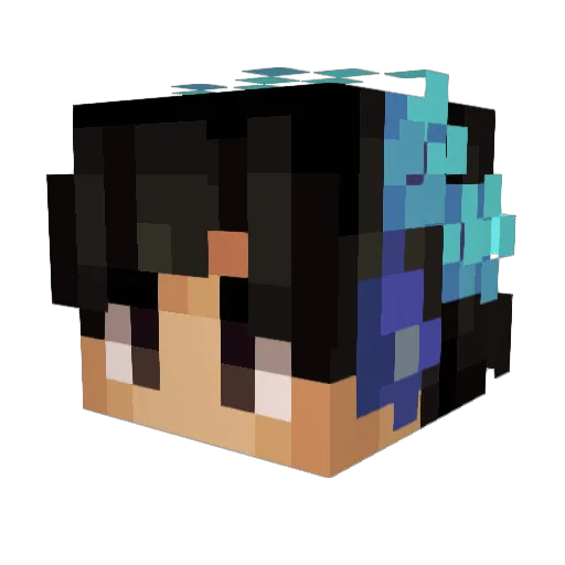 Breezy_lol Minecraft avatar head, 3D render