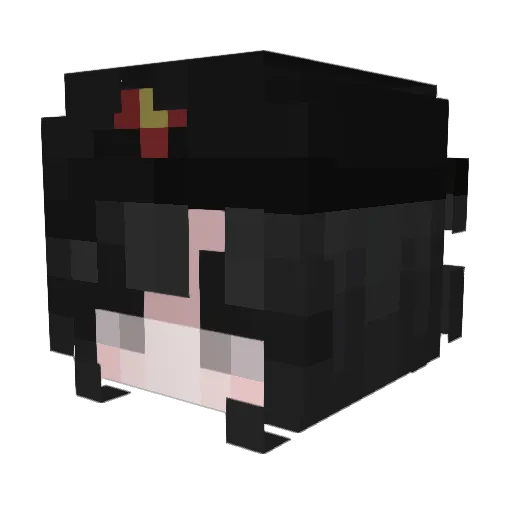 Brehkfast Minecraft avatar head, 3D render