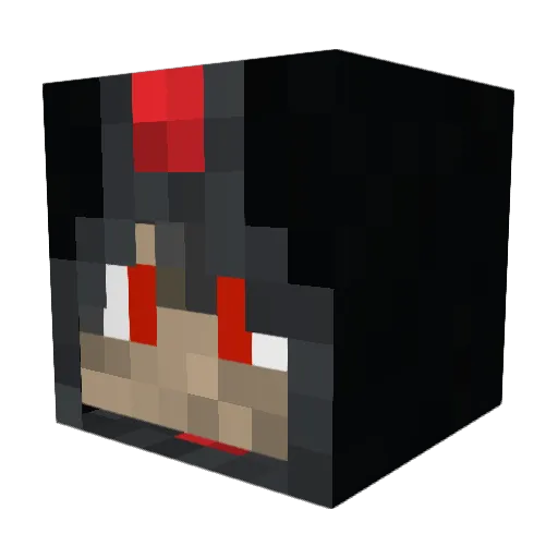 Breizh_Raphus Minecraft avatar head, 3D render