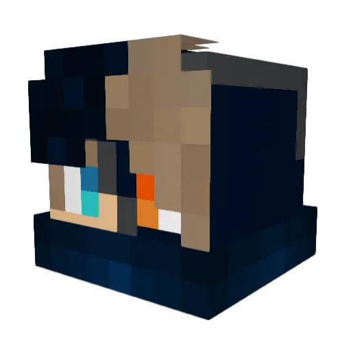 Bremer1899 Minecraft avatar head, 3D render