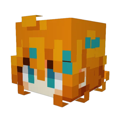 BremoPrzemo9 Minecraft avatar head, 3D render