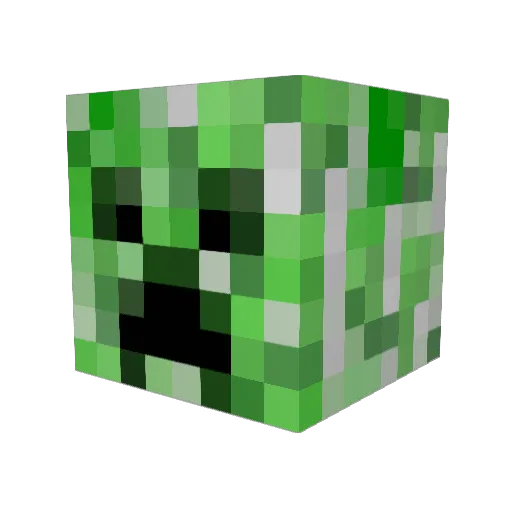 BrenBo11 Minecraft avatar head, 3D render