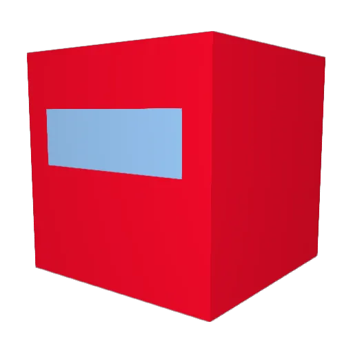 Brendalll Minecraft avatar head, 3D render