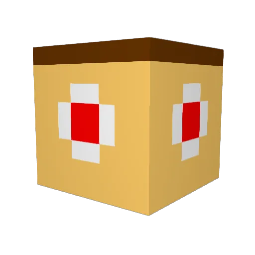Brenden_Knight Minecraft avatar head, 3D render