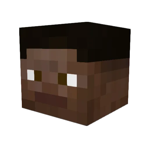 Brendogo8 Minecraft avatar head, 3D render