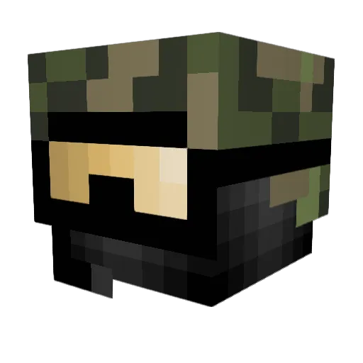BrenexPro30 Minecraft avatar head, 3D render