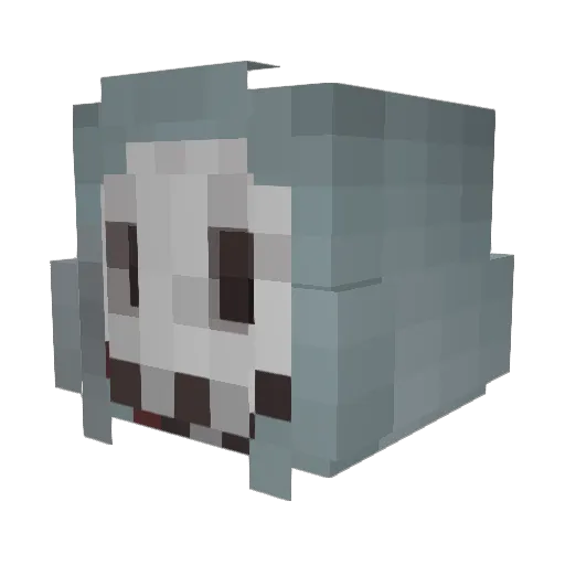 BrennanB10 Minecraft avatar head, 3D render