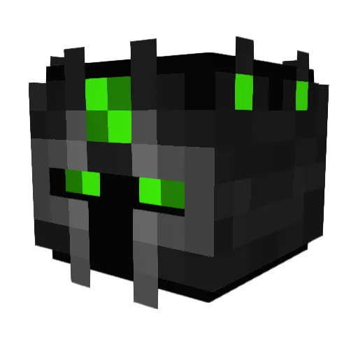 Brennimm Minecraft avatar head, 3D render