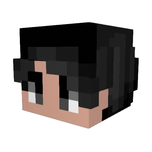 BrenoS220 Minecraft avatar head, 3D render