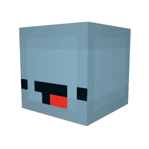 Brenseph Minecraft avatar head, 3D render