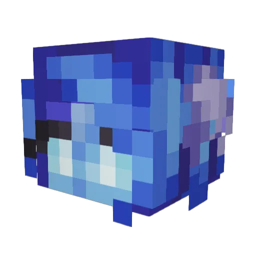 BrentClan Minecraft avatar head, 3D render