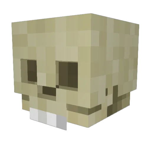 Breorn Minecraft avatar head, 3D render