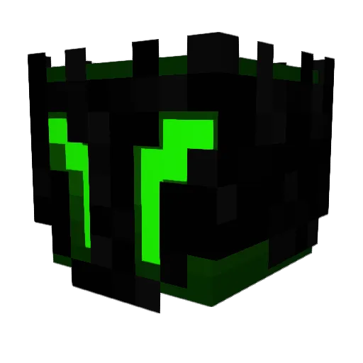 Bret927 Minecraft avatar head, 3D render
