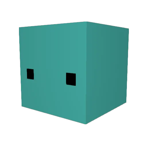 Brewcee Minecraft avatar head, 3D render