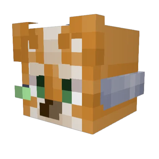 Brewers_Pizza Minecraft avatar head, 3D render