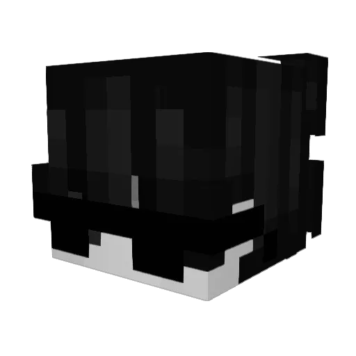 BreynerQ Minecraft avatar head, 3D render