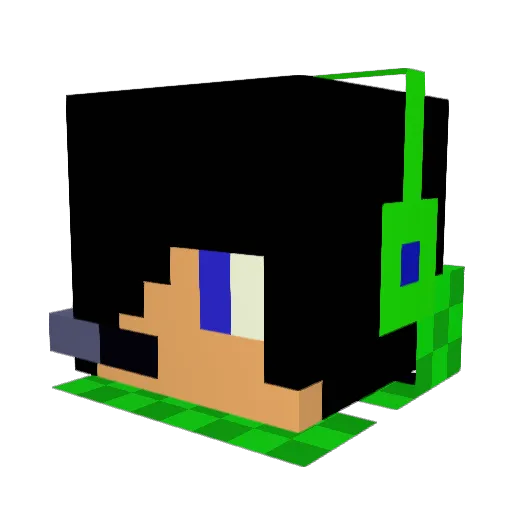 Brian123451999 Minecraft avatar head, 3D render