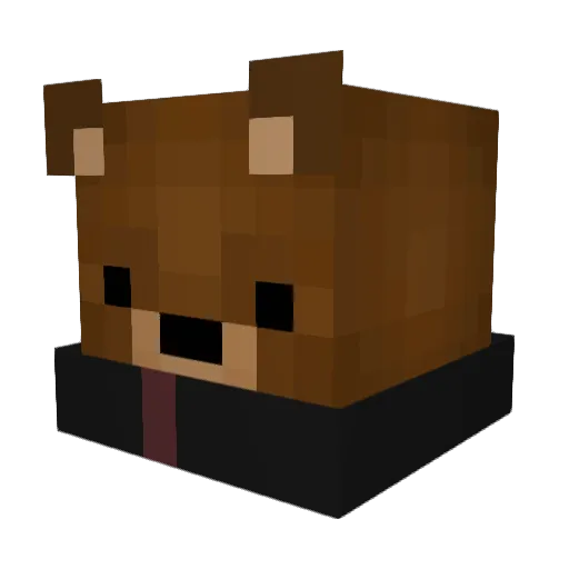 BrianAntonio6 Minecraft avatar head, 3D render
