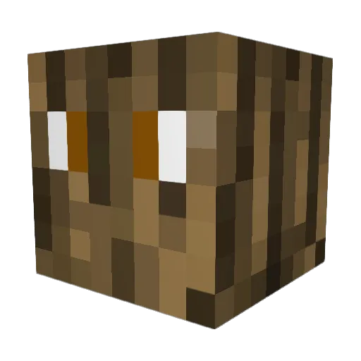 BrianTheCyanLion Minecraft avatar head, 3D render