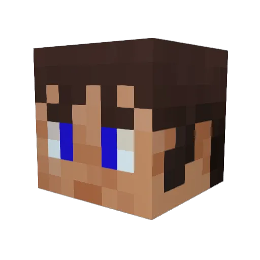 Brian_Jon Minecraft avatar head, 3D render