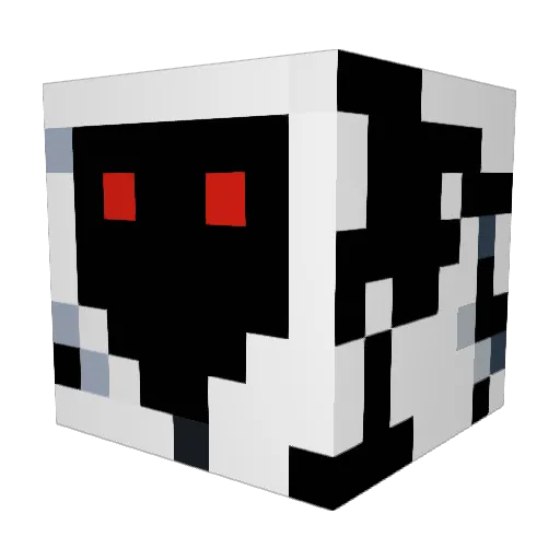 Briancas Minecraft avatar head, 3D render